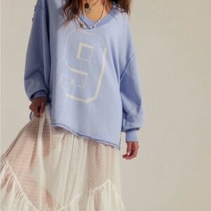 FP Movement by Free People Blue Sweatshirt
